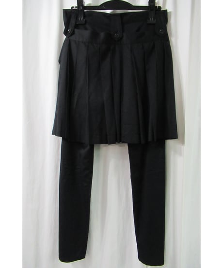Y's yohji yamamoto プリーツスカート付き2wayパンツ YB-P01-200