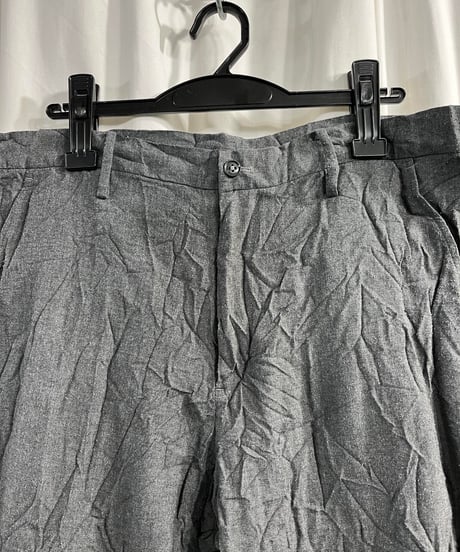 2016SS yohji yamamoto pour homme しわ加工パンツ（HO-P29-900）