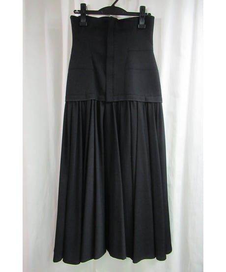 18aw yohji yamamoto femme コルセット デザインワンピース FV-D10-804
