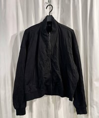Y's yohji yamamoto femme シワ加工ダブルジップブルゾン（YN-T01-570）