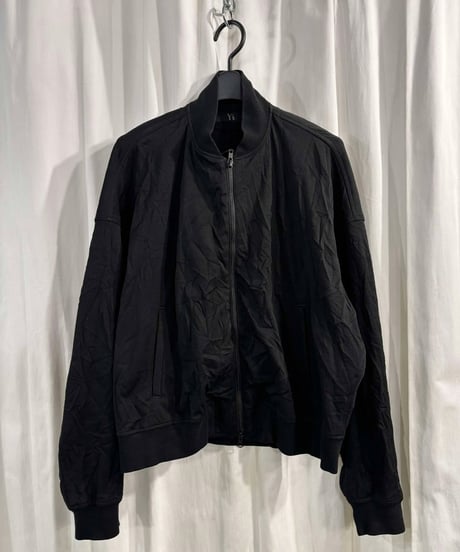 Y's yohji yamamoto femme シワ加工ダブルジップブルゾン（YN-T01-570）