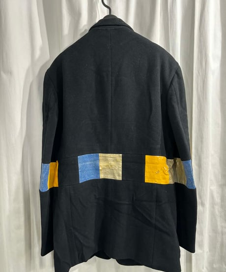1980's yohji yamamoto pour homme vintage 丸文字ロゴ デザインジャケット（H-J-257xxx）
