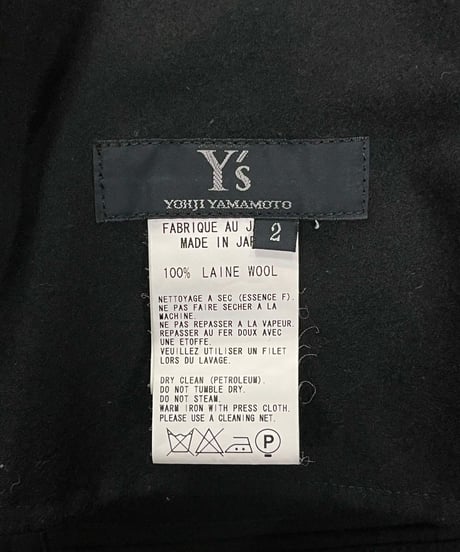 Y's yohji yamamoto デザインパンツ（YO-P06-104）