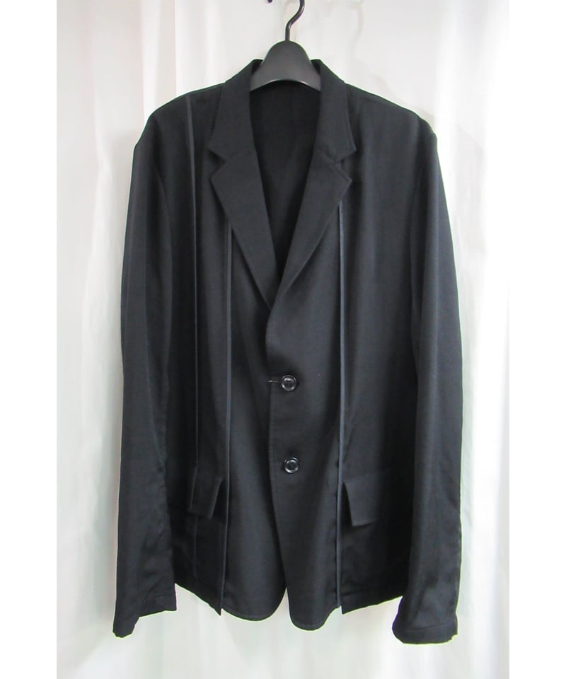 16ss yohji yamamoto pour homme 縦ラインデザインジャケット HO 16ss yohji yamamoto pour homme 縦ラインデザインジャケット HO