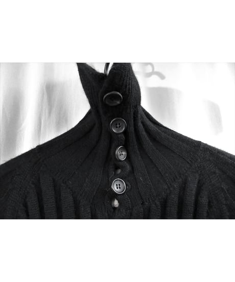 95aw yohji yamamoto femme vintage リブニットカーディガン FE-K28-191
