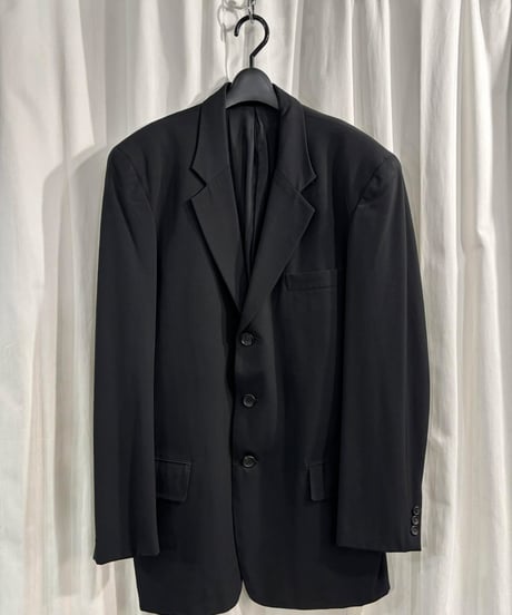 Yohjiyamamoto pour homme 3つボタンジャケット Yohjiyamamoto pour homme 3つボタンジャケット