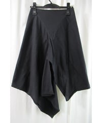 80's GOTHIC YOHJI YAMAMOTO アシメトリーデザインフレアスカート 1010