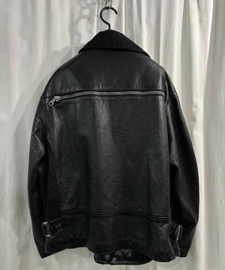 1991aw 6.1THE MEN yohji yamamoto pour homme   vintage レザーブルゾン（H-Y-176xxx）