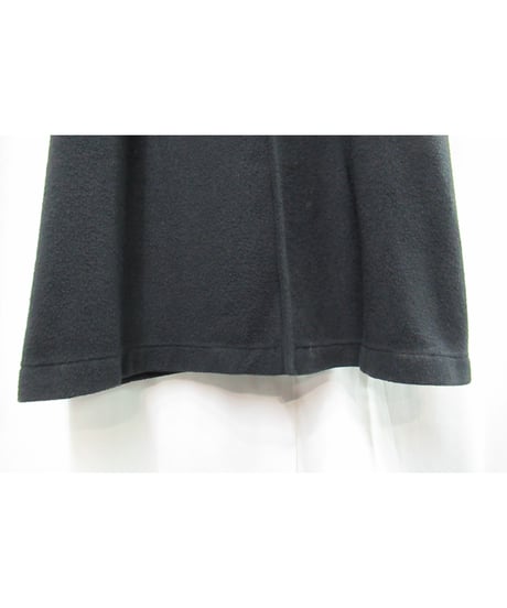 90's Y's yohji yamamoto vintage バックスリット ベルトデザイン シンプルロングコート（YX-C32-904）