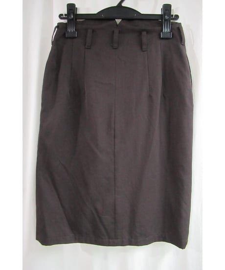 90's Y's yohji yamamoto vintage ひざ丈ウエストデザインタイトスカート YF-S18-103