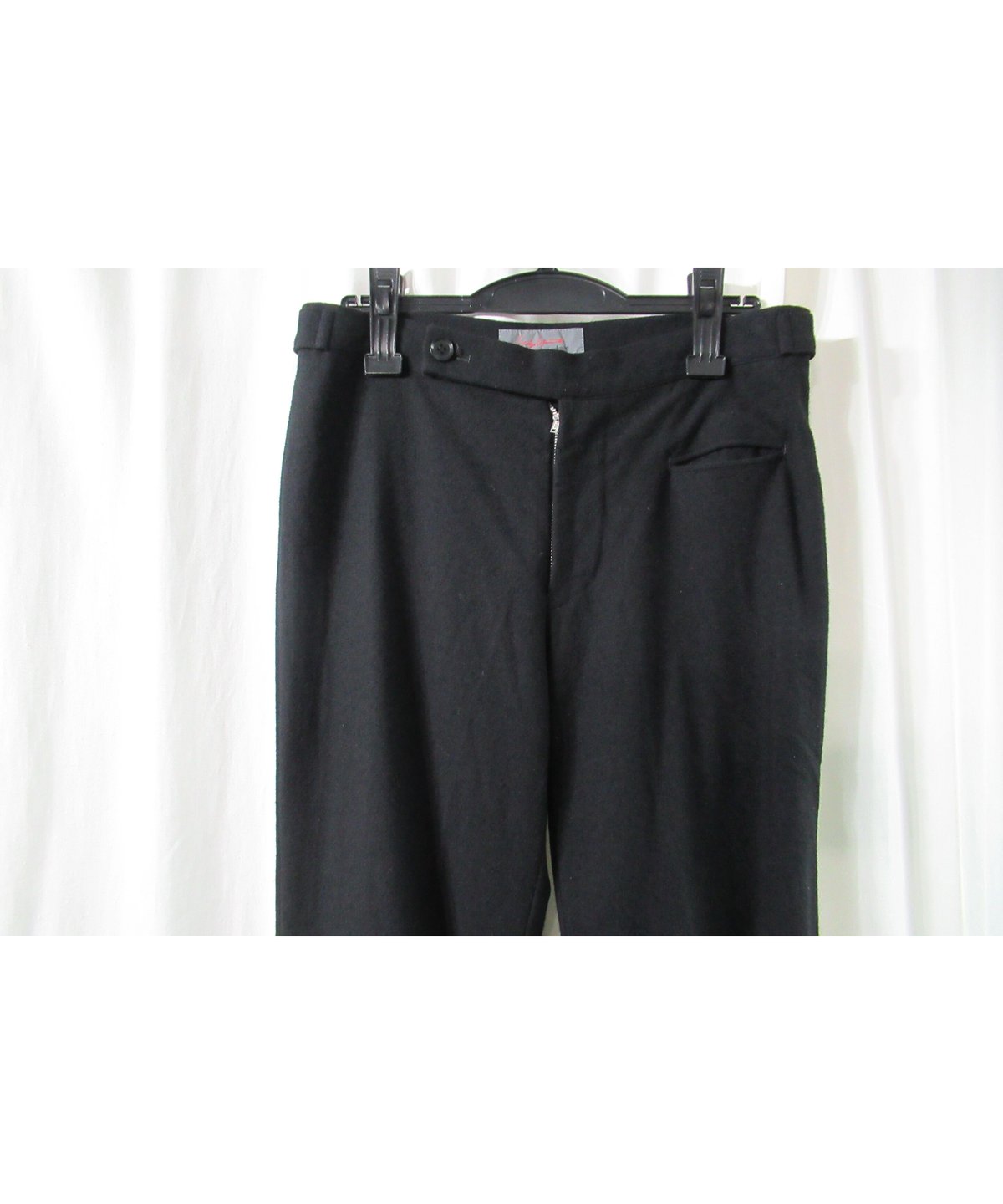 yohji yamamoto+noir クロップドシンプルパンツ ND-P04-101 | L...