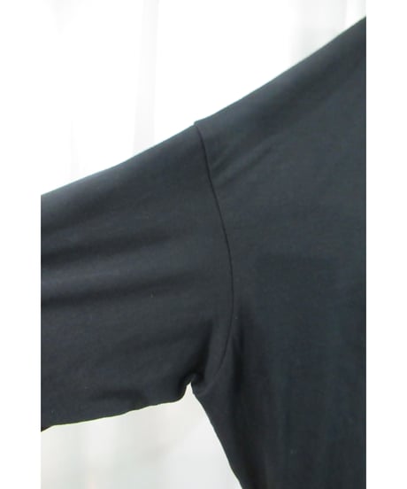 B yohji yamamoto +noir 長袖 断ち切りデザインカットソー N-1
