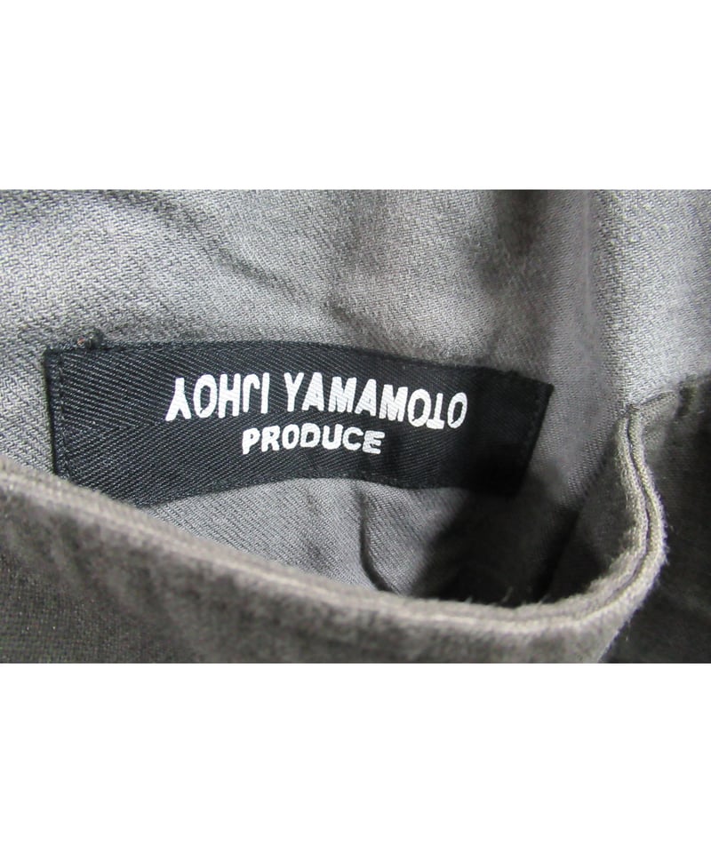 18ss yohji yamamoto pour homme バイカラー バルーンパンツ（HW