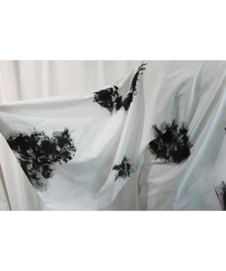 17ss yohji yamamoto femme アシメトリーデザインワンピース FD-D43-028