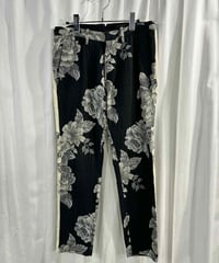 Y's yohji yamamoto フラワー柄コットンパンツ（YF-P14-010）