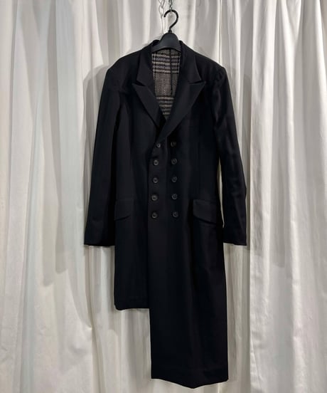 2020AW yohji yamamoto pour homme アシンメトリーロングジャケットセットアップ（H-ST-132xxx）