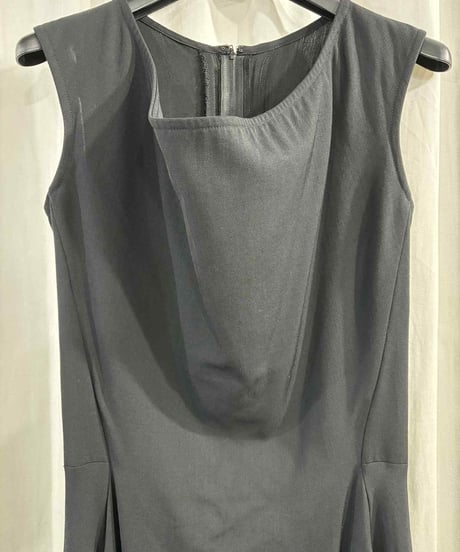 1997SS yohji yamamoto femme vintage ノ－スリーブワンピース（FU-D25-100）