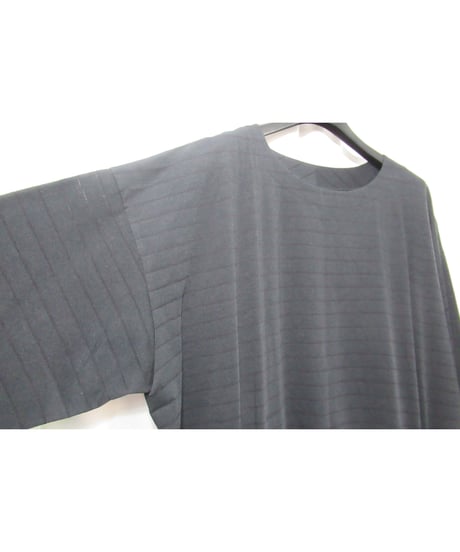 19ss RAGNE KIKAS yohji yamamoto +noir リボンデザインロングカットソー（NH-T24-070）
