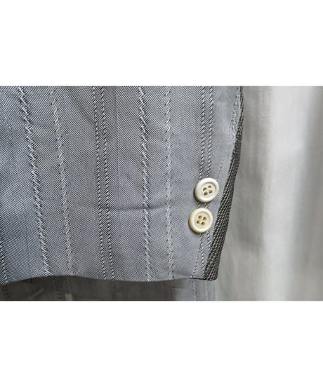 激レア 80’s COMME des GARCONS HOMME PLUS vintage 袖切り替えロングジャケット GJ-2