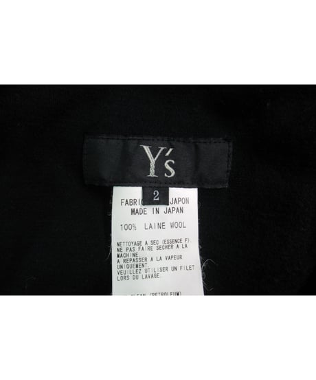 Y's yohji yamamoto アシメトリーデザインカットソーワンピース YE-T08-960