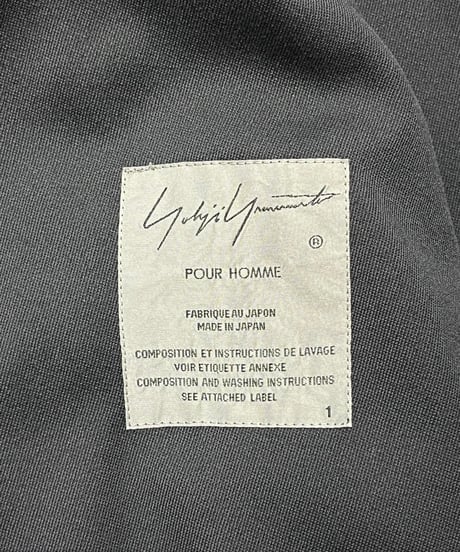 2018AW yohji yamamoto pour homme ロングドレスコート（HV-D16-110）