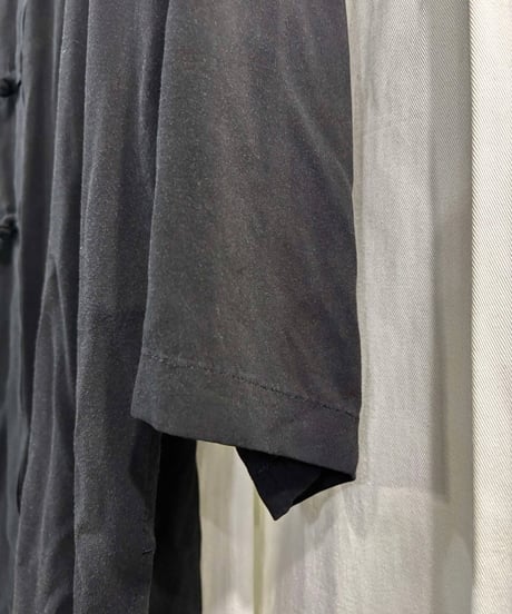 2020SS yohji yamamoto pour homme プリントロングチャイナシャツ（HN-B51-232）