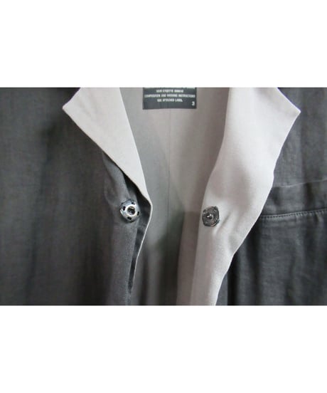 Y's yohji yamamoto スナップ釦素材切替デザインジャケット YC-J18-812