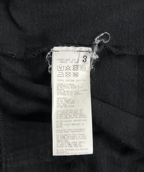 2018SS yohji yamamoto PRODUCE ジップパーカー（HW-T96-991）