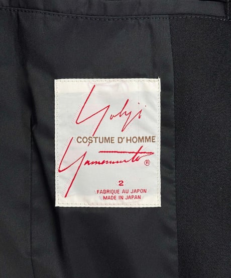 2006AW yohji yamamoto COSTUME D'HOMME ウール ロングコート（HB-C83-152）
