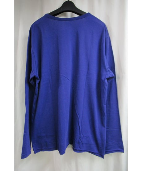 camphor tree 紺 裾レイヤードデザインカットソー S size