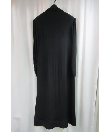 96aw yohji yamamoto femme vintage 素材切り替え デザインロングジャケット FG-J27-403