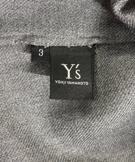 Y's yohji yamamoto デザイン長袖ブラウス（Y-B-160xxx）