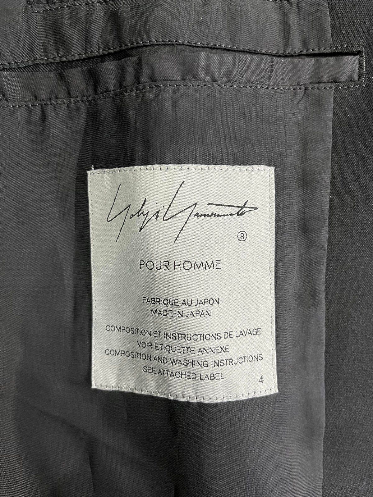 2021AW yohji yamamoto pour homme サイドジッパージャケット(H 2021AW yohji yamamoto pour homme サイドジッパージャケット(H