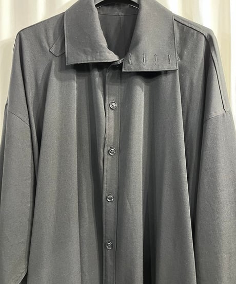 2017AW yohji yamamoto pour homme ロングブラウス（HK-B39-100）