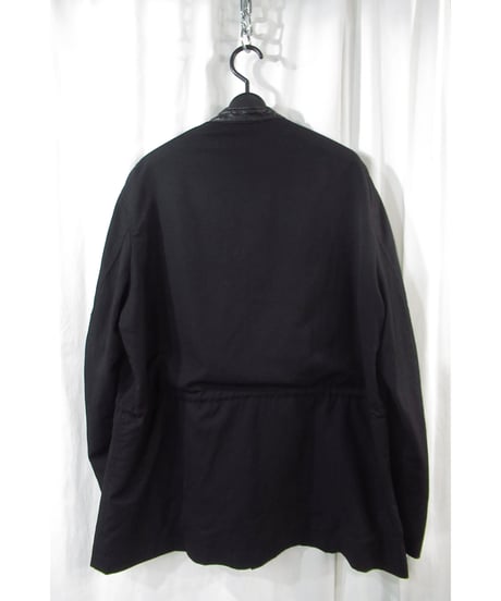 Y’s for men yohji yamamoto レザー切替え スタンドカラーブルゾン（ML-Y03-100）