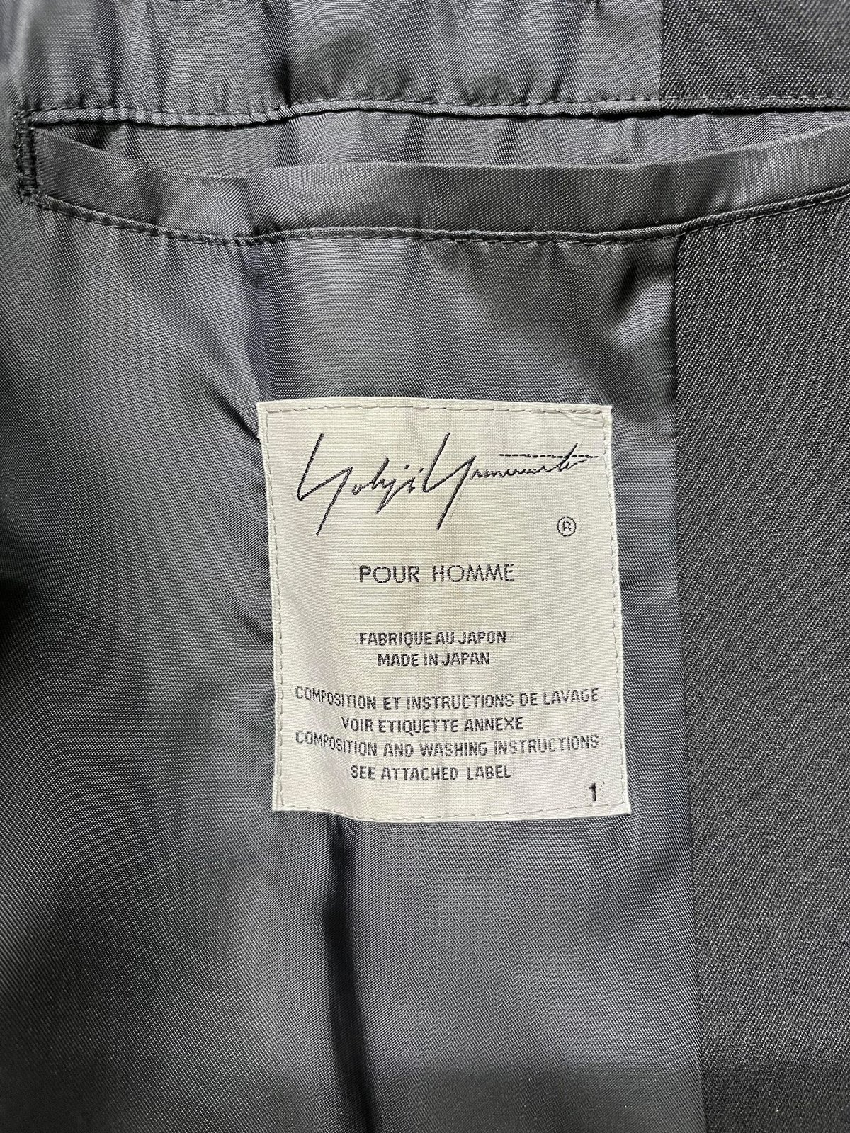 2018AW yohji yamamoto pour homme フード付きデザインロングコー