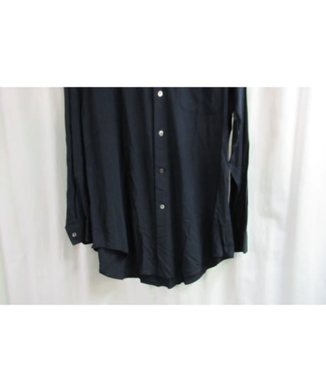 Y's for men yohji yamamoto 貝ボタンシンプルレーヨンブラウス MR-B15-204