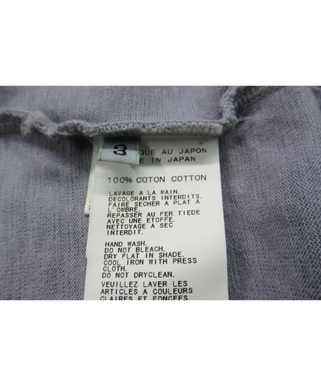 11aw yohji yamamoto pour homme プリントTシャツ（HP-T83-084）