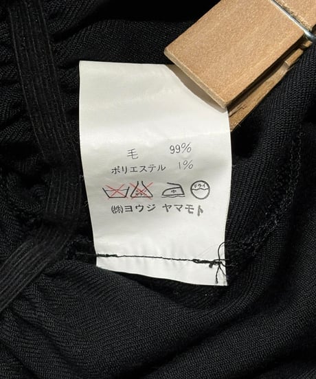 1980's yohji yamamoto pour homme vintage 丸文字ロゴ コンビネゾン（H-D-253xxx）