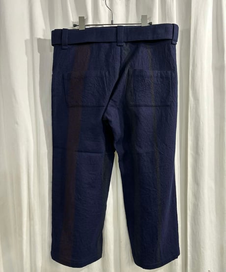 2006AW yohji yamamoto femme ベルト付き ワイドパンツ（FB-P26-532）