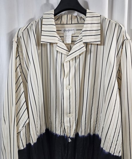 1993aw yohji yamamoto femme 脱色切替えデザインブラウス (FP-B01)