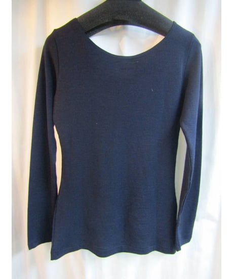 93aw yohji yamamoto femme vintage 紺 シンプルカットソー FS-T15-176