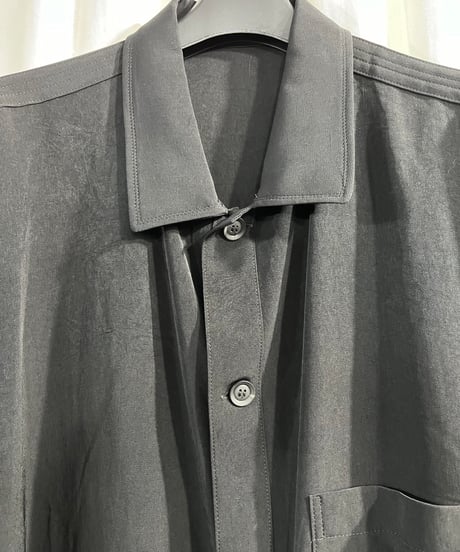 2022SS yohji yamamoto pour homme ロングブラウス（HG-B13-500）
