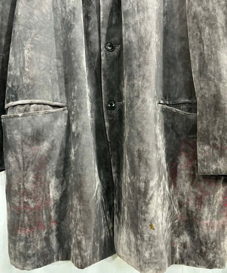 1994AW yohji yamamoto pour homme vintage ベルベットロングジャケット（HV-J32-209）