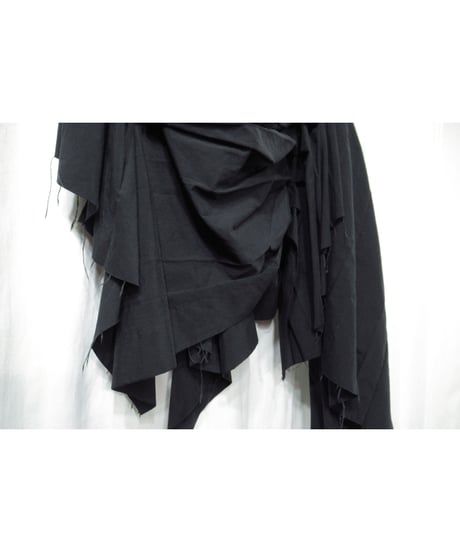 17aw yohji yamamoto femme プリーツデザイン アシメトリーセットアップ（FK-J05-901/FK-S02-901）