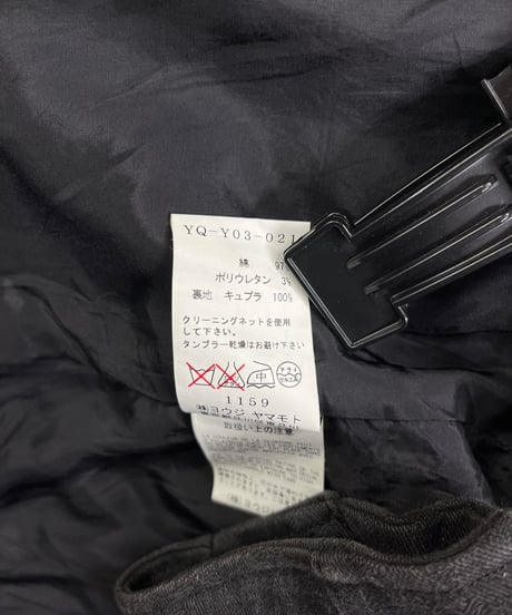 Y's yohji yamamoto ライダースジャケット（YQ-Y03-021）
