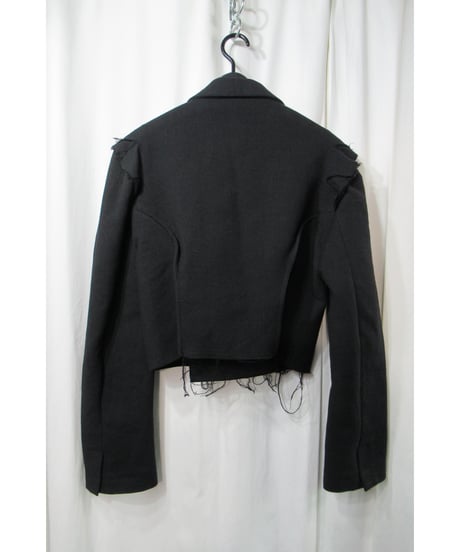 19aw yohji yamamoto femme ダブル デザインショートジャケット（FC-J06-105）