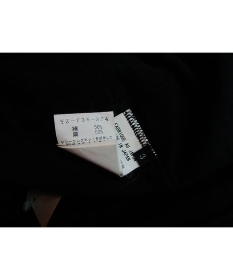 Y's yohji yamamoto 襟デザインカットソーカーディガン YZ-T35-374