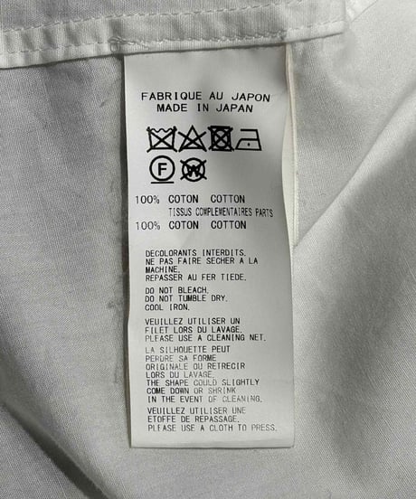 2019AW yohji yamamoto pour homme コットン長袖シャツ（HC-B46-819）