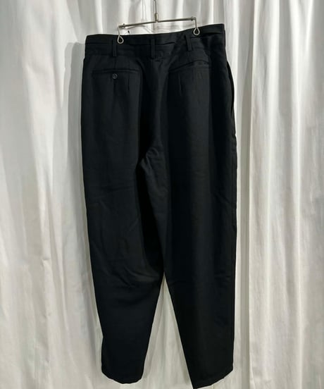 1980's yohji yamamoto pour homme vintage 丸文字ロゴ ウールパンツ（H-P-230xxx）